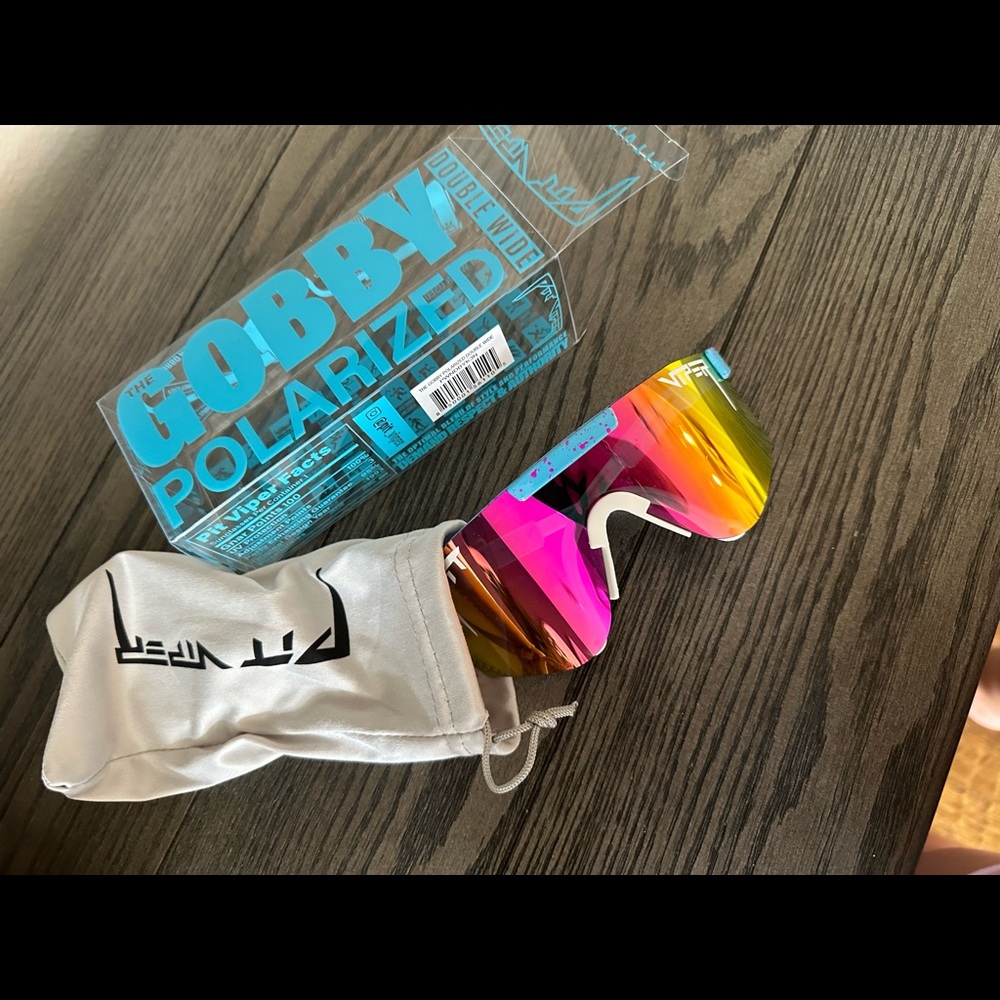 The Gobby Polarized Double Wide Pit Viper Sunglasses